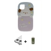 MARSİLYAN™- iPhone 11 Kılıf Akış Yansıma - Siyah Joko Magic 5D Hayalet Cam + Raze Metal Kamera Lens - GS
