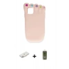 MARSİLYAN™- iPhone 11 Kılıf Akış Yansıma - Siyah Joko Magic 5D Hayalet Cam + Renkli Kamera Lens Koruma Cam - PE