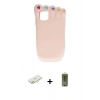 MARSİLYAN™- iPhone 11 Kılıf Akış Yansıma - Siyah Joko Magic 5D Hayalet Cam + Renkli Kamera Lens Koruma Cam - SI