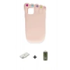 MARSİLYAN™- iPhone 11 Kılıf Akış Yansıma - Siyah Joko Magic 5D Hayalet Cam + Renkli Kamera Lens Koruma Cam - SI