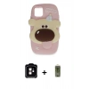 MARSİLYAN™- iPhone 11 Kılıf Akış Yansıma - Siyah Joko Magic 5D Hayalet Cam + PVD Metal Kamera Lens - TU