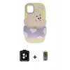 MARSİLYAN™- iPhone 11 Kılıf Akış Yansıma - Siyah Joko Magic 5D Hayalet Cam + PVD Metal Kamera Lens - TU