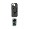 MARSİLYAN™- iPhone 11 Kılıf Çekirdek Modern Prime - Şeffaf 360 Full Body Arka Koruyucu