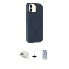 MARSİLYAN™- iPhone 11 Kılıf Çekirdek Modern Prime - Siyah Joko Magic 5D Cam + Pers Alüminyum Kamera Lens - GD