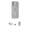 MARSİLYAN™- iPhone 11 Kılıf Çekirdek Modern Prime - Siyah Joko Magic 5D Cam + Pers Alüminyum Kamera Lens - GD