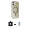 MARSİLYAN™- iPhone 11 Kılıf Çekirdek Modern Prime - Siyah Joko Magic 5D Cam + PVD Metal Kamera Lens - YL