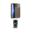 MARSİLYAN™- iPhone 11 Kılıf Eksen Form Prime - Şeffaf 360 Full Body Arka Koruyucu