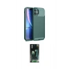 MARSİLYAN™- iPhone 11 Kılıf Eksen Form Prime - Şeffaf 360 Full Body Arka Koruyucu
