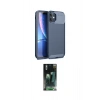 MARSİLYAN™- iPhone 11 Kılıf Eksen Form Prime - Şeffaf 360 Full Body Arka Koruyucu