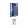MARSİLYAN™- iPhone 11 Kılıf Eksen Form Prime - Şeffaf Uv Polymer Nano Ekran Koruyucu