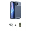 MARSİLYAN™- iPhone 11 Kılıf Eksen Form Prime - Siyah Joko Magic 5D Hayalet Cam + Pers Alüminyum Kamera Lens - YL
