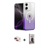 MARSİLYAN™- iPhone 11 Kılıf Eksen Minimal Özel Seri - Siyah Bilvis Hayalet Cam Ekran Koruyucu + Pers Alüminyum Kamera Lens - KI
