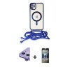 MARSİLYAN™- iPhone 11 Kılıf Eksen Özel Seri - Siyah 34D Hayalet Izgaralı Cam + Raze Metal Kamera Lens - MR