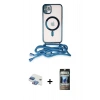 MARSİLYAN™- iPhone 11 Kılıf Eksen Özel Seri - Siyah 34D Hayalet Izgaralı Cam + Pers Alüminyum Kamera Lens - GI