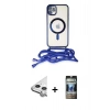 MARSİLYAN™- iPhone 11 Kılıf Eksen Özel Seri - Siyah 34D Hayalet Izgaralı Cam + Raze Metal Kamera Lens - GS