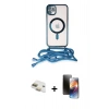 MARSİLYAN™- iPhone 11 Kılıf Eksen Özel Seri - Siyah 3D Antistatik Mat Seramik Nano Ekran Koruyucu + Pers Alüminyum Kamera Lens - GD