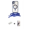 MARSİLYAN™- iPhone 11 Kılıf Eksen Özel Seri - Siyah Bilvis 3D Mat Cam Ekran Koruyucu + Renkli Kamera Lens Koruma Cam - PE