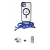 MARSİLYAN™- iPhone 11 Kılıf Eksen Özel Seri - Siyah Joko Magic 5D Cam + Pers Alüminyum Kamera Lens - GI