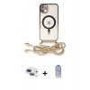 MARSİLYAN™- iPhone 11 Kılıf Eksen Özel Seri - Siyah Joko Magic 5D Cam + Pers Alüminyum Kamera Lens - LT