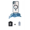 MARSİLYAN™- iPhone 11 Kılıf Eksen Özel Seri - Siyah Joko Magic 5D Cam + PVD Metal Kamera Lens - SH