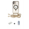 MARSİLYAN™- iPhone 11 Kılıf Eksen Özel Seri - Siyah Joko Magic 5D Cam + Renkli Kamera Lens Koruma Cam - SI