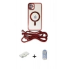MARSİLYAN™- iPhone 11 Kılıf Eksen Özel Seri - Siyah Joko Magic 5D Cam + Sarı Renkli Kamera Lens Koruma Cam