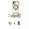 MARSİLYAN™- iPhone 11 Kılıf Eksen Özel Seri - Siyah Joko Magic 5D Hayalet Cam + Pers Alüminyum Kamera Lens - GI