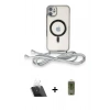 MARSİLYAN™- iPhone 11 Kılıf Eksen Özel Seri - Siyah Joko Magic 5D Hayalet Cam + Kamera Lens Koruma Cam - SF