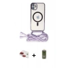 MARSİLYAN™- iPhone 11 Kılıf Eksen Özel Seri - Siyah Joko Magic 5D Hayalet Cam + Pers Alüminyum Kamera Lens - KI