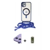 MARSİLYAN™- iPhone 11 Kılıf Eksen Özel Seri - Siyah Joko Magic 5D Hayalet Cam + Raze Metal Kamera Lens - MR