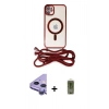 MARSİLYAN™- iPhone 11 Kılıf Eksen Özel Seri - Siyah Joko Magic 5D Hayalet Cam + Raze Metal Kamera Lens - MR