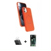 MARSİLYAN™- iPhone 11 Kılıf İz Işık Koleksiyonu - Şeffaf 360 Full Body Arka Koruyucu + Kamera Lens Koruma Cam - SF