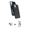 MARSİLYAN™- iPhone 11 Kılıf İz Işık Koleksiyonu - Şeffaf Pasifik Cam Ekran Koruyucu + Pers Alüminyum Kamera Lens - GI
