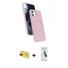 MARSİLYAN™- iPhone 11 Kılıf İz Işık Koleksiyonu - Şeffaf Pasifik Cam Ekran Koruyucu + Rainbow Kamera Lens Koruma Cam - KI