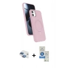 MARSİLYAN™- iPhone 11 Kılıf İz Işık Koleksiyonu - Şeffaf Royal Nano Ekran Koruyucu + Pers Alüminyum Kamera Lens - GI