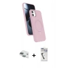 MARSİLYAN™- iPhone 11 Kılıf İz Işık Koleksiyonu - Şeffaf Uv Polymer Nano Ekran Koruyucu + Pers Alüminyum Kamera Lens - YL