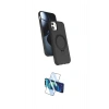MARSİLYAN™- iPhone 11 Kılıf İz Işık Koleksiyonu - Siyah 3D Antistatik Cam Ekran Koruyucu