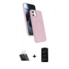 MARSİLYAN™- iPhone 11 Kılıf İz Işık Koleksiyonu - Siyah 6D Antistatik Mat Seramik Hayalet Nano Ekran Koruyucu + Kamera Lens Koruma Cam - SF