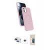 MARSİLYAN™- iPhone 11 Kılıf İz Işık Koleksiyonu - Siyah 6D Mat Seramik Hayalet Nano Ekran Koruyucu + Pers Alüminyum Kamera Lens - LT