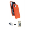 MARSİLYAN™- iPhone 11 Kılıf İz Işık Koleksiyonu - Siyah 6D Mat Seramik Hayalet Nano Ekran Koruyucu + Pers Alüminyum Kamera Lens - LT