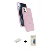 MARSİLYAN™- iPhone 11 Kılıf İz Işık Koleksiyonu - Siyah 6D Mat Seramik Hayalet Nano Ekran Koruyucu + Renkli Kamera Lens Koruma Cam - PE