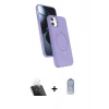 MARSİLYAN™- iPhone 11 Kılıf İz Işık Koleksiyonu - Siyah Joko Magic 5D Cam + Kamera Lens Koruma Cam - SF