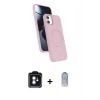 MARSİLYAN™- iPhone 11 Kılıf İz Işık Koleksiyonu - Siyah Joko Magic 5D Cam + PVD Metal Kamera Lens - MI