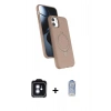 MARSİLYAN™- iPhone 11 Kılıf İz Işık Koleksiyonu - Siyah Joko Magic 5D Cam + PVD Metal Kamera Lens - MI