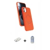 MARSİLYAN™- iPhone 11 Kılıf İz Işık Koleksiyonu - Siyah Joko Magic 5D Cam + Renkli Kamera Lens Koruma Cam - PE