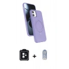 MARSİLYAN™- iPhone 11 Kılıf İz Işık Koleksiyonu - Siyah Joko Magic 5D Cam + PVD Metal Kamera Lens - SH
