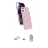MARSİLYAN™- iPhone 11 Kılıf İz Işık Koleksiyonu - Siyah Joko Magic 5D Cam + Renkli Kamera Lens Koruma Cam - SI