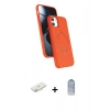 MARSİLYAN™- iPhone 11 Kılıf İz Işık Koleksiyonu - Siyah Joko Magic 5D Cam + Renkli Kamera Lens Koruma Cam - SI