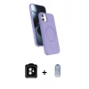 MARSİLYAN™- iPhone 11 Kılıf İz Işık Koleksiyonu - Siyah Joko Magic 5D Cam + PVD Metal Kamera Lens - TU