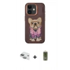 MARSİLYAN™- iPhone 11 Kılıf İz Minimal Koleksiyonu - Siyah Joko Magic 5D Hayalet Cam + Pers Alüminyum Kamera Lens - YL
